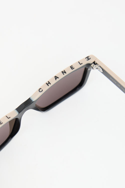 Chanel 5417 Square CC Logo Sunglasses