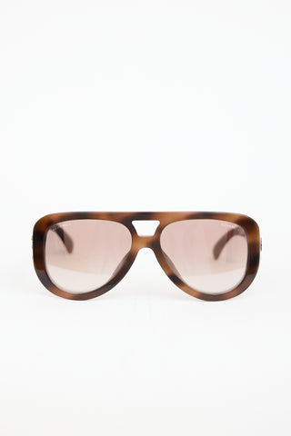 Chanel 5423-B-A Aviator Sunglasses