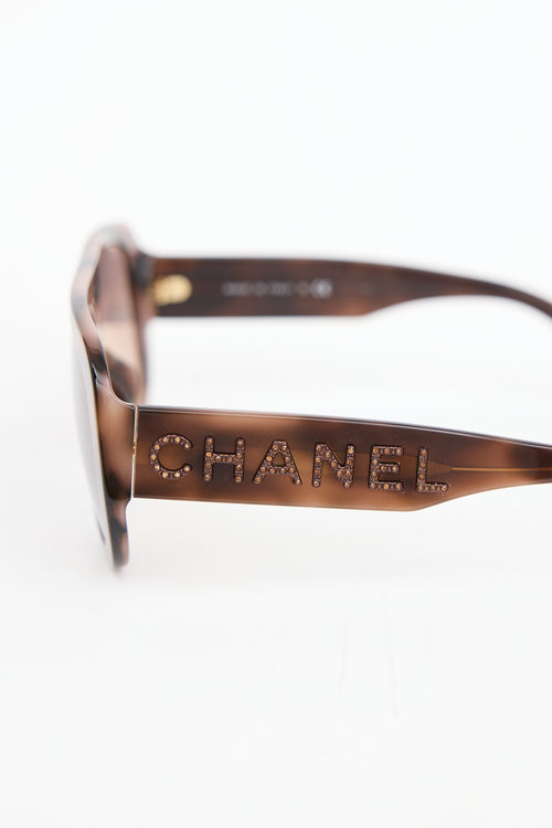 Chanel 5423-B-A Aviator Sunglasses