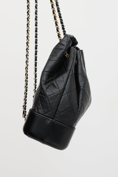 Chanel Aged Leather Small Gabrielle Backpack
