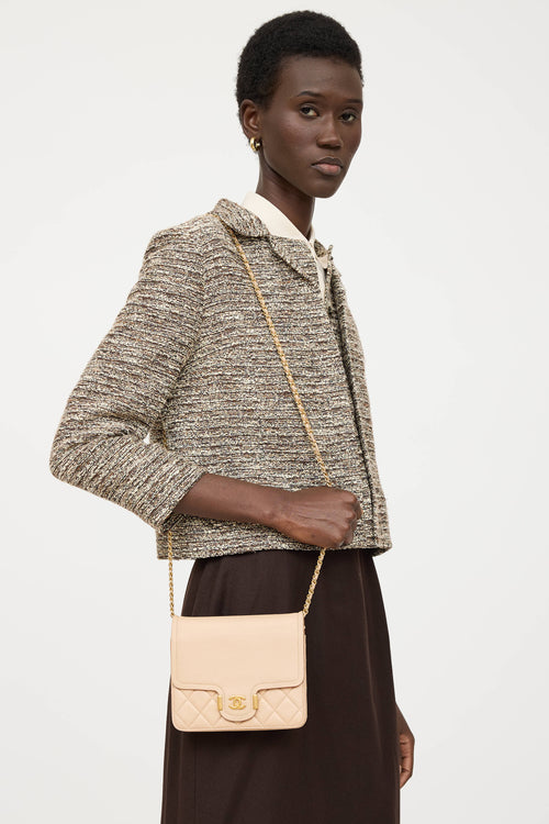 Chanel 2018 Archi Chic Wallet On Chain Bag