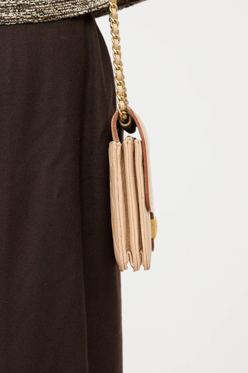 Chanel 2018 Archi Chic Wallet On Chain Bag