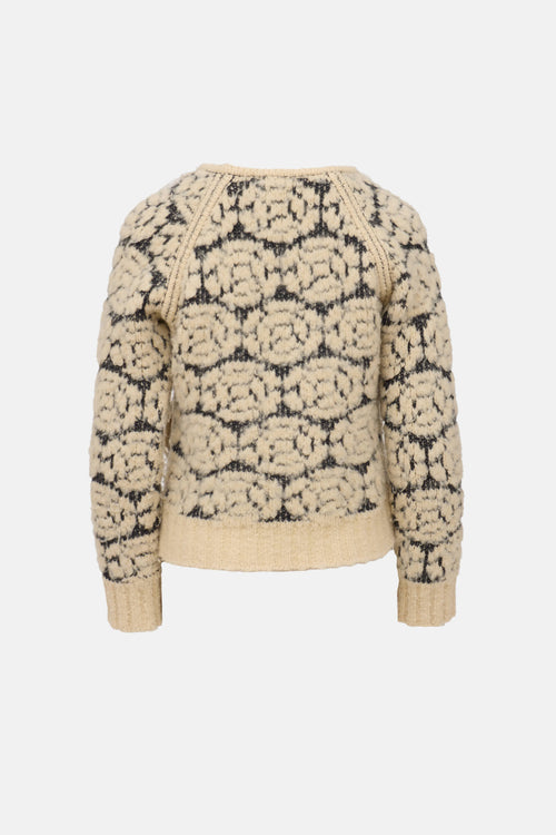 FW 2001 Camellia Wool Sweater