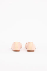 Chanel Embossed Cap Toe Flat