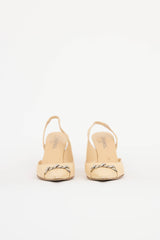 Chanel Chain Slingback Heel