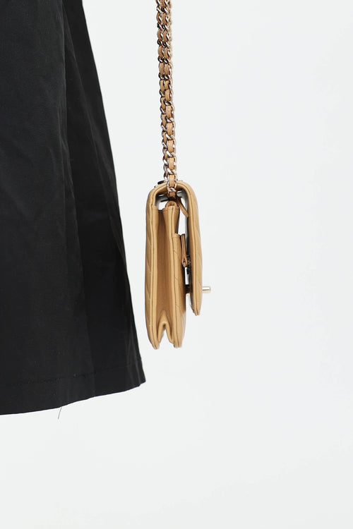 Chanel Chevron Trendy CC Wallet on Chain Bag