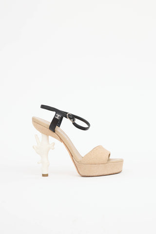 Chanel2012 Coral Fantasy Heel