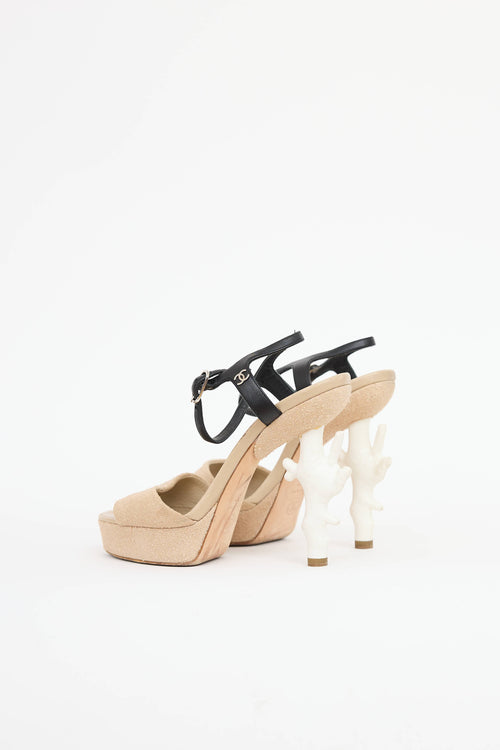 Chanel2015 Coral Fantasy Heel