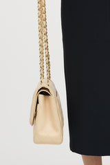 Chanel 2010 Leather Double Flap Bag