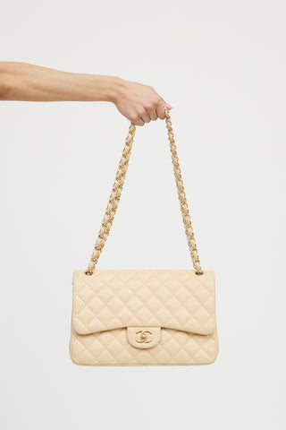 Chanel 2010 Leather Double Flap Bag