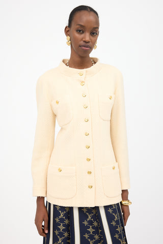 Chanel Vintage Wool Bouclé Jacket