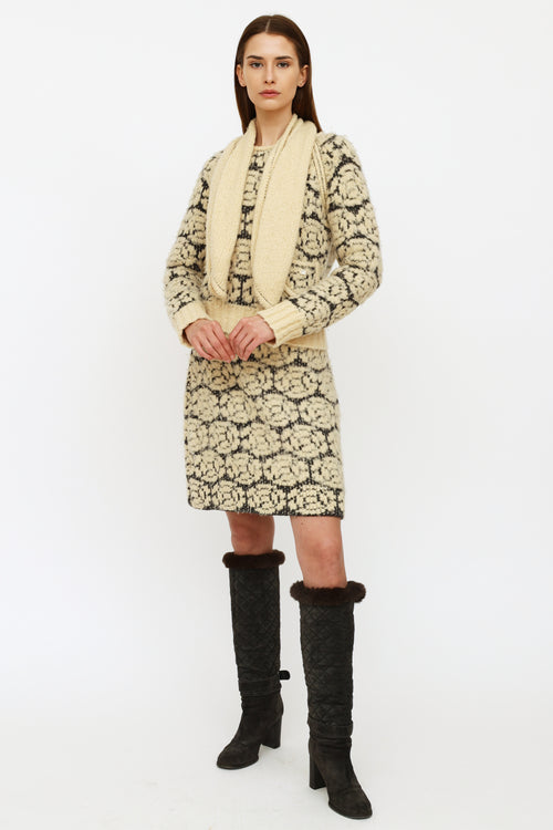 FW 2001 Camellia Wool Sweater