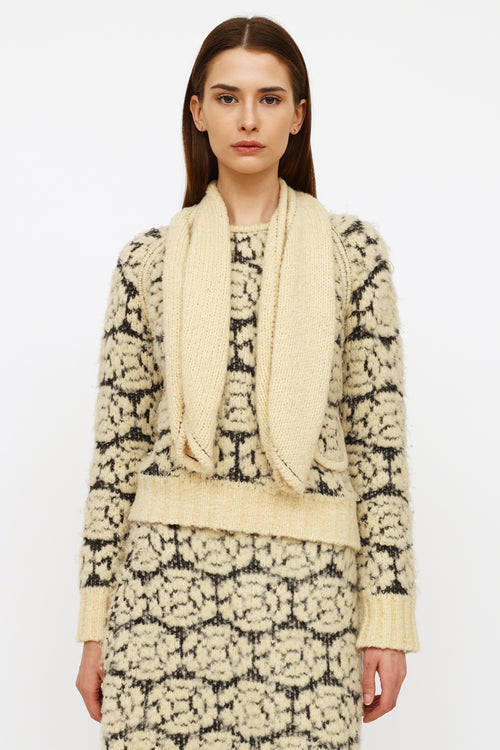FW 2001 Camellia Wool Sweater