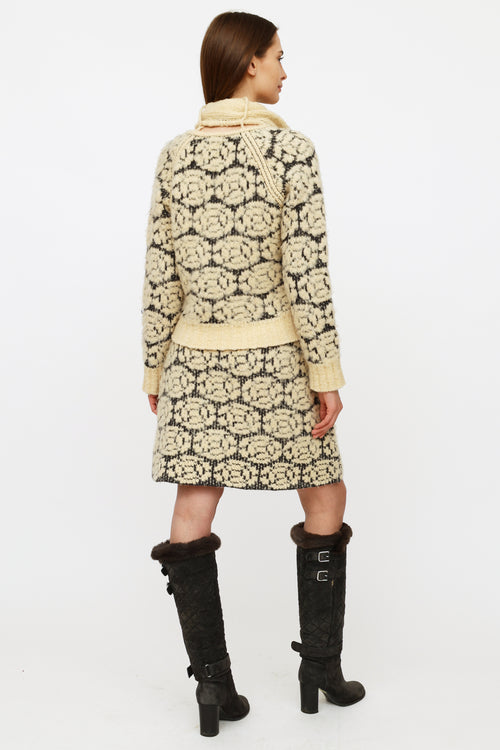 FW 2001 Camellia Wool Sweater