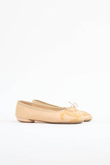 Chanel Cambon Quilted Ballet Flat