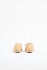 Chanel Cambon Quilted Ballet Flat