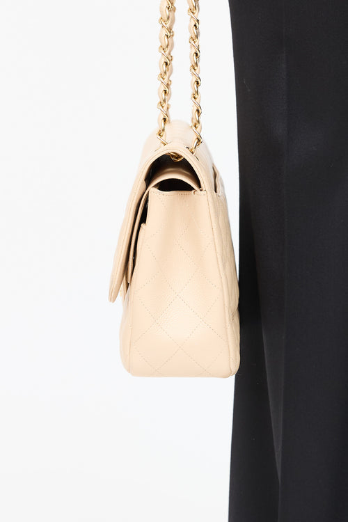 2010 Caviar Leather Double Flap Jumbo Bag