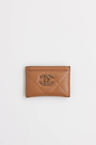 Chanel 19 Card Holder