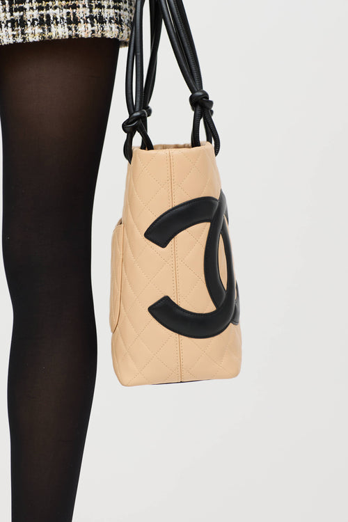 Chanel 2005 Ligne Cambon Quilted Bucket Bag