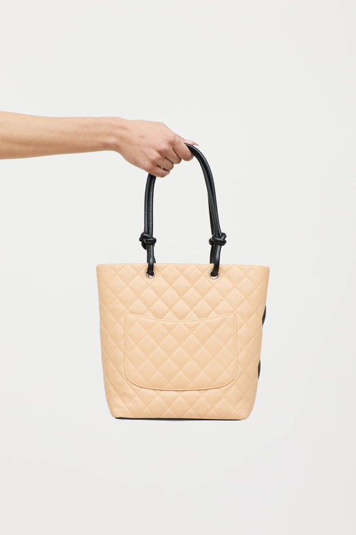 Chanel 2005 Ligne Cambon Quilted Bucket Bag