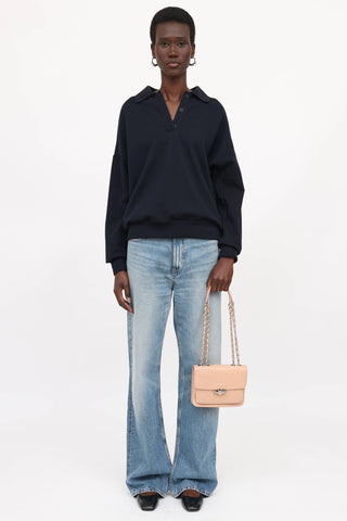 Chanel 2017 Mini CC Caviar Box Top Flap Bag