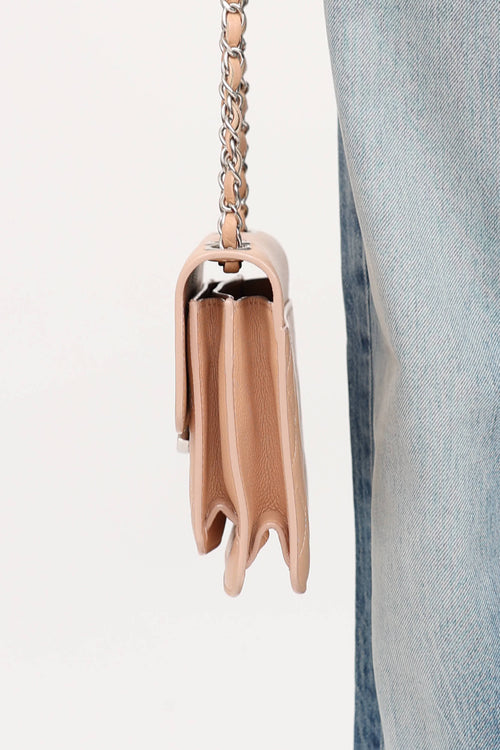 Chanel 2017 Mini CC Caviar Box Top Flap Bag