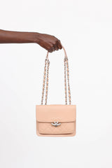 Chanel 2017 Mini CC Caviar Box Top Flap Bag