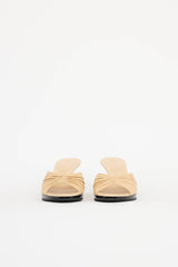 Chanel Cruise 2004 Ruched Sandal