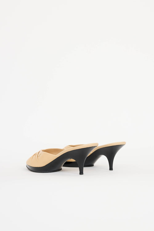 Chanel Cruise 2004 Ruched Sandal