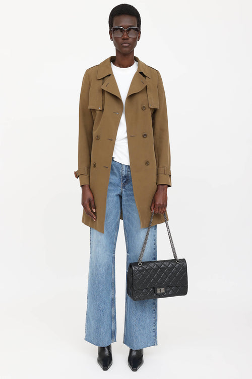 Aged Leather 2.55 Reissue 227 Flap Bag
