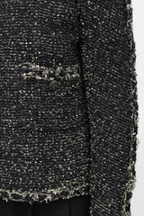 Chanel Black & Beige Tweed Jacket