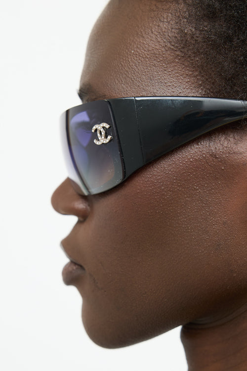 Chanel 5088-B Shield Sunglasses