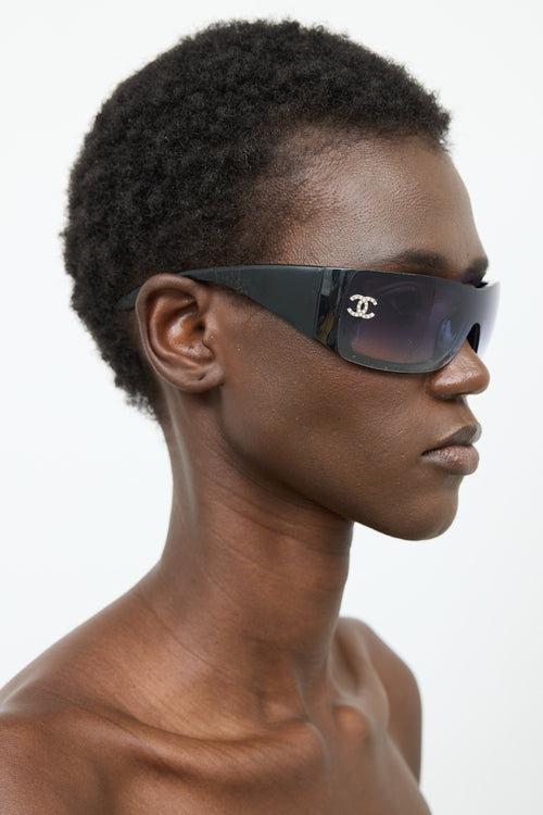 Chanel 5088-B Shield Sunglasses