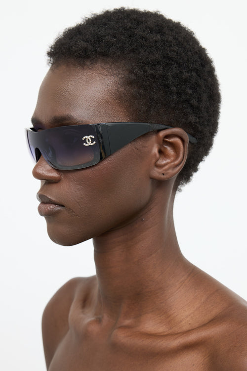 Chanel 5088-B Shield Sunglasses