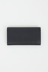 Chanel Black Caviar Timeless CC Long Flap Wallet