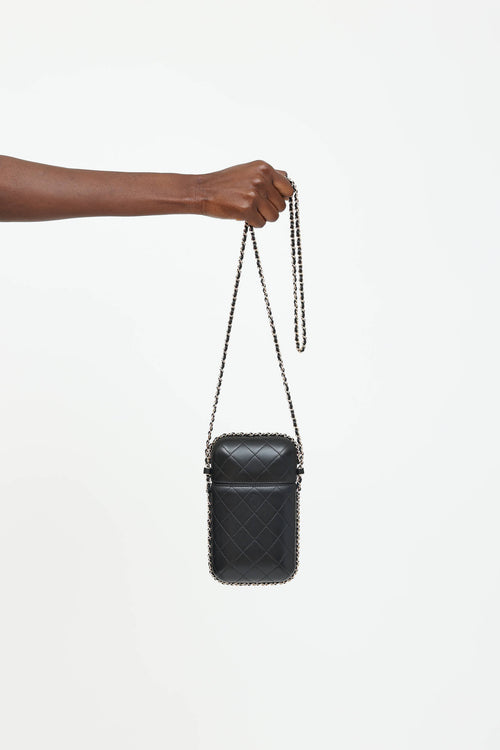 Chanel 2022 Chain Around Phone Holder Bag