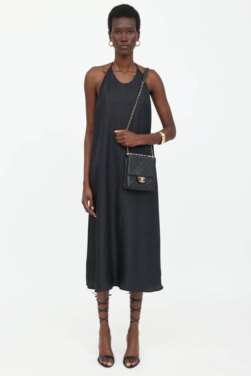 Chanel 2019 Mini Chic Pearls Flap Bag