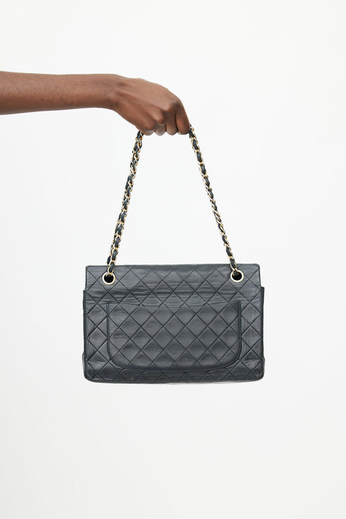 Chanel Black Classic Quilted Flap Bag