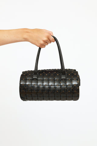 Chanel Black Lucite Lambskin Puzzle Bag