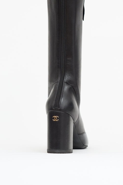 Chanel FW 25/26 Ruffle Boot