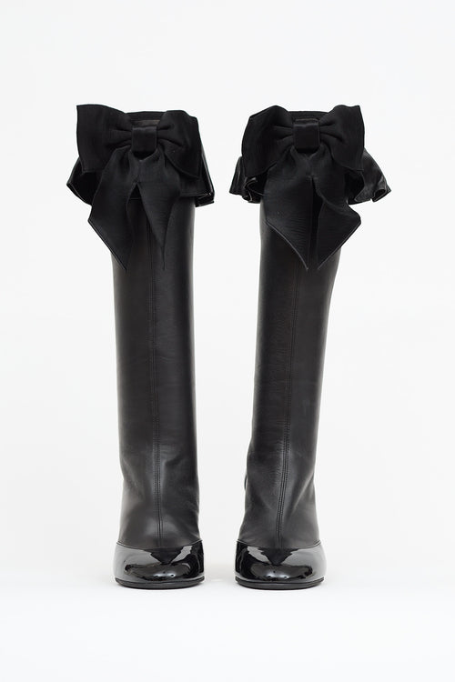 Chanel FW 25/26 Ruffle Boot
