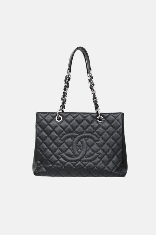 Chanel 2012 Caviar Grand Shopping Tote Bag