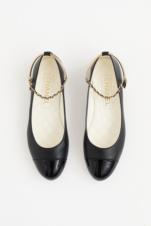 Chanel 2022 Chain Ballerina Flat