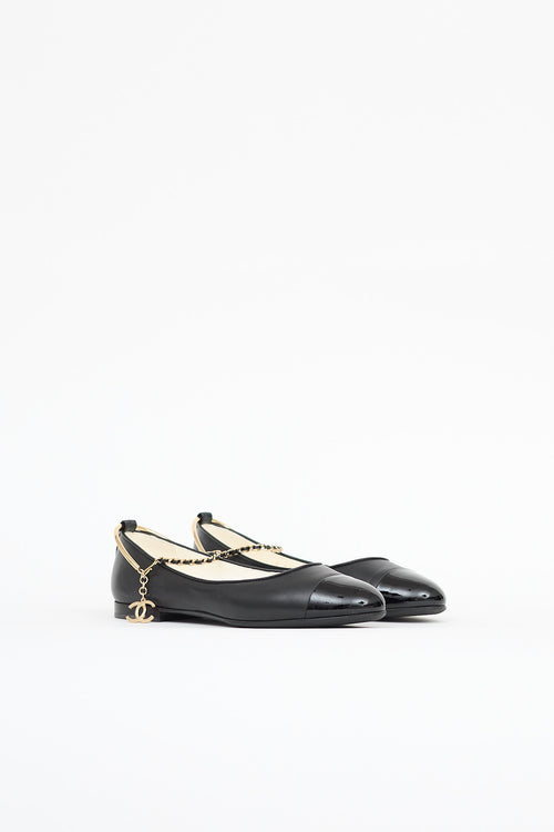 Chanel 2022 Chain Ballerina Flat