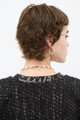 Chanel Pre-Fall 2019 Tweed Graffiti Sweater