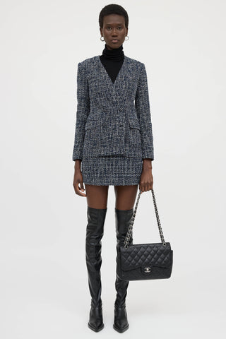 Chanel 2011 Caviar Jumbo Double Flap Bag