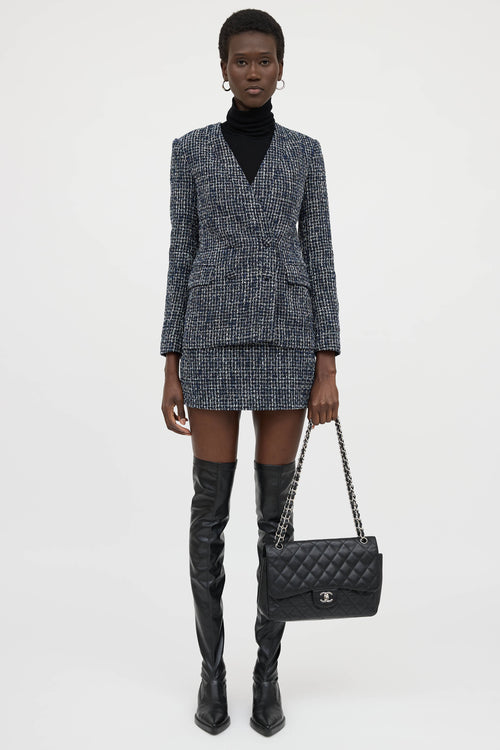 Chanel 2011 Caviar Jumbo Double Flap Bag