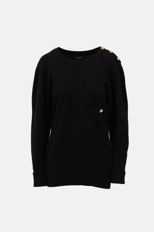 Cashmere Pocket Sweater