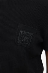 Chanel 2024 Ribbed CC Clover Top