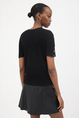 Chanel 2024 Ribbed CC Clover Top